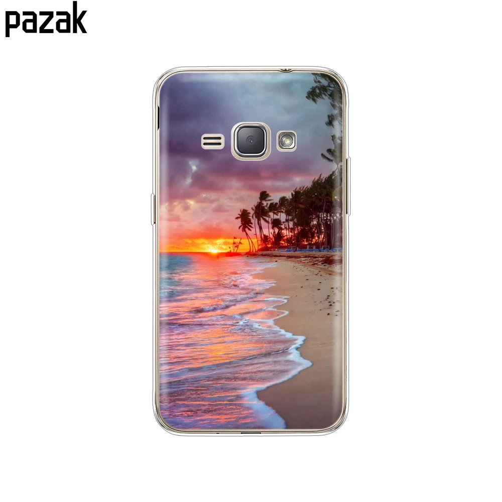 Чехол для samsung J1 чехол coque SM-J120F Мягкий ТПУ силиконовый чехол для samsung Galaxy J1 copas бампер противоударный - Цвет: 52372