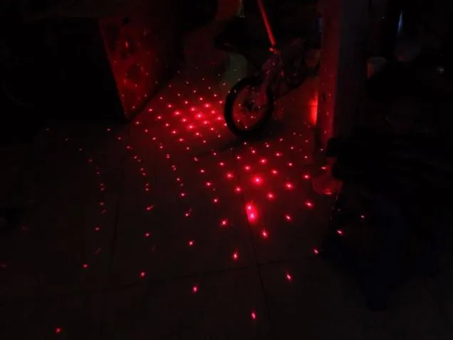 Cheap High Quality bicycle laser lights LED Flashing Lamp Tail Light Rear Cycling Bicycle Bike Safety Warning 5 red Led light modes 4