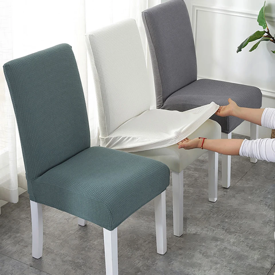 Funda Elástica Para Banco De Comedor De Jacquard, Funda Para Banco