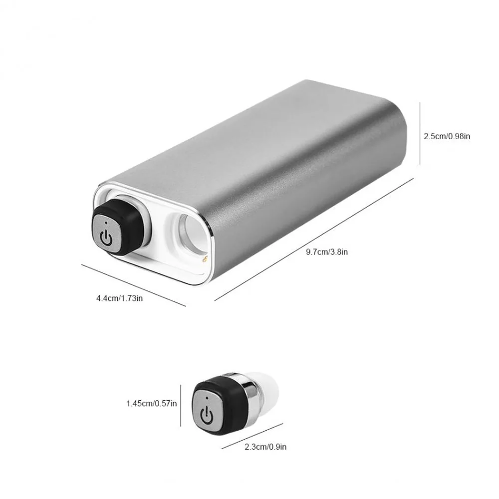 VAORLO TWS Беспроводные наушники с шумоподавлением HiFi V5.0 Bluetooth гарнитура стерео мини