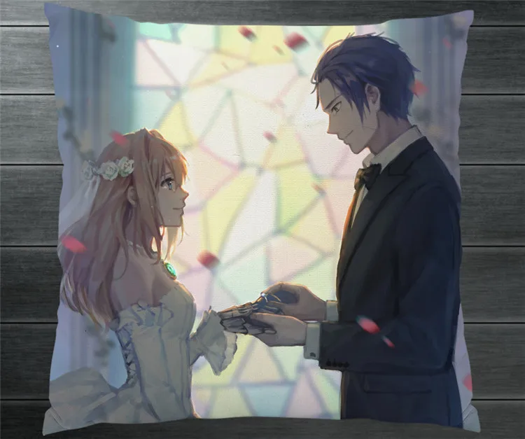 Violet Evergarden full Anime Manga two sides Pillow Cushion Case Cover 621 A