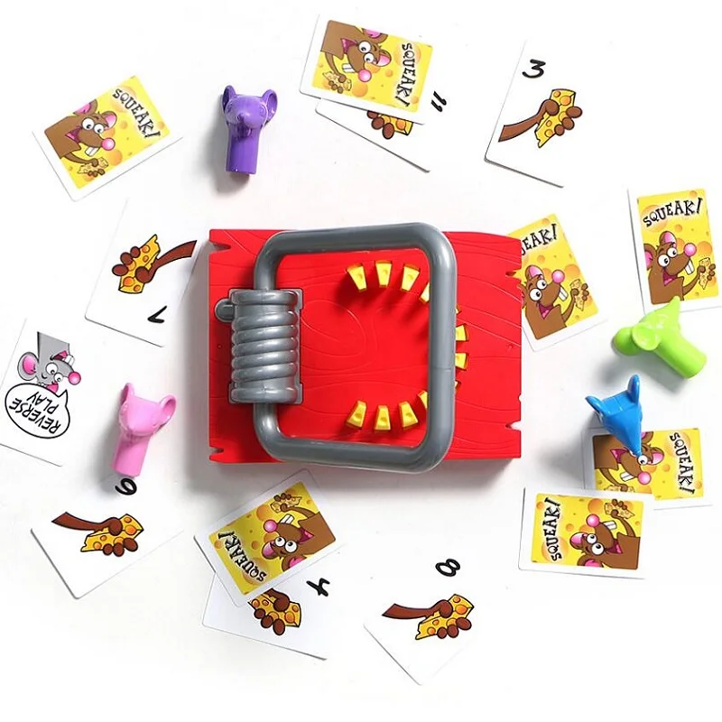 Забавная мышь кража укус мышь клип Игра настольная игра развивающие игрушки семейные вечерние игры для возраста от 4 до 4 лет