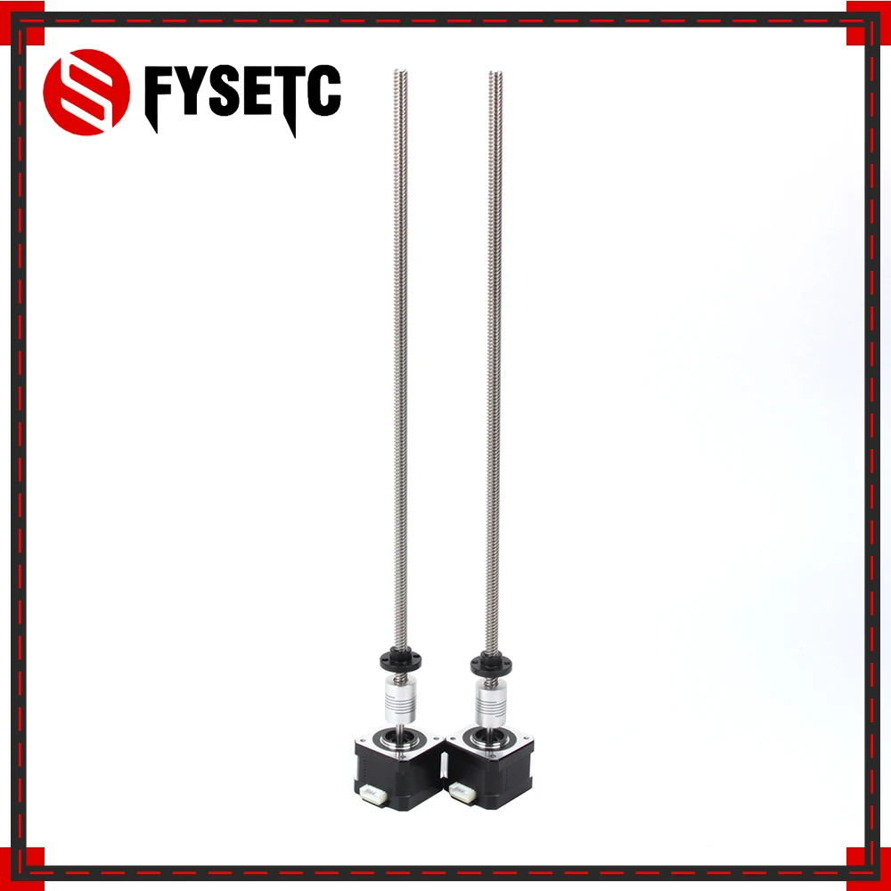 

300mm Z stepper Motor With Trapezoidal Lead Screw Flexible Couplings For mini-Rambo MK2 MK2S MK3 Prusa i3 3D Printer