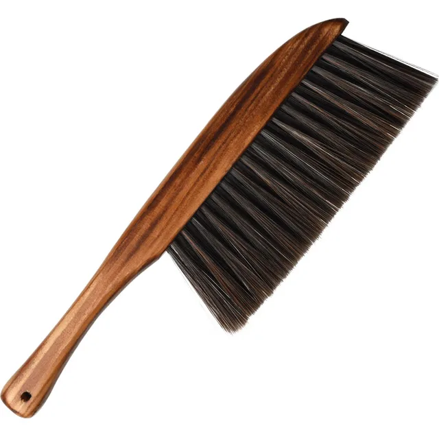 New Long Handle Bristles Bed Brush Wooden Antistatic Dust Brushes Carpet Sofa Clothes Sweeping Broom Household Cleaning Tools 6