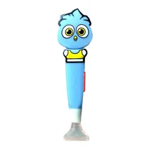 Светящийся мультфильм Дрель Ручка DIY бриллианты картина Алмазная вышивка крестиком(сова) синий