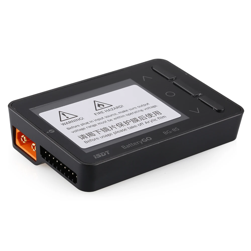 ISDT BG-8S цветной дисплей двойная поддержка BattGO Smart battery Checker для LiHv LiPo LiFe NiMH NiCd Pb батарея RC батарея инструмент