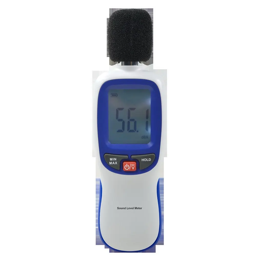 WT85 Professional шумомер цифровой шум Тестер LCD Подсветка Аудио Vioce описать метр