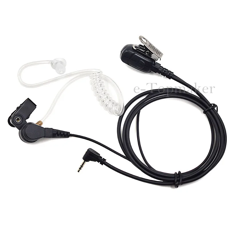 imágenes para 2 Unids Custodia Policial de Vigilancia Auricular Acústico Del Tubo Del Auricular para Motorola Radioaficionado Walkie Talkie TLKR T6 T7 T8 MR350R XTR446 imágenes para 2 Unids Custodia Policial de Vigilancia Auricular Acústico Del Tubo Del Auricular para Motorola Radioaficionado Walkie Talkie TLKR T6 T7 T8 MR350R XTR446