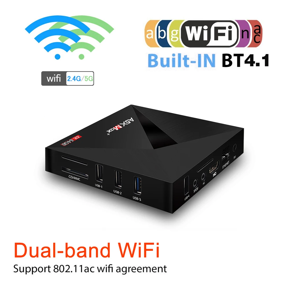 UK France IPTV A5X Max Box 1 month IP TV Portugal Italian French IPTV Subscription 4K Smart Box Italy IPTV Spanish Germany IP TV