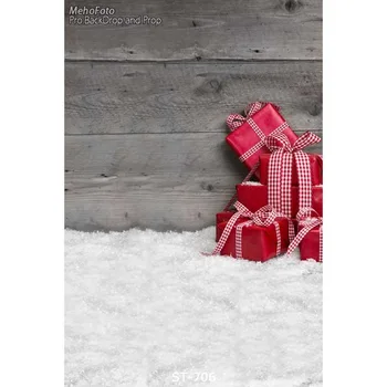 

Thin Vinyl Photography background Christmas gifts box digital computer printed backdrops for photo studio