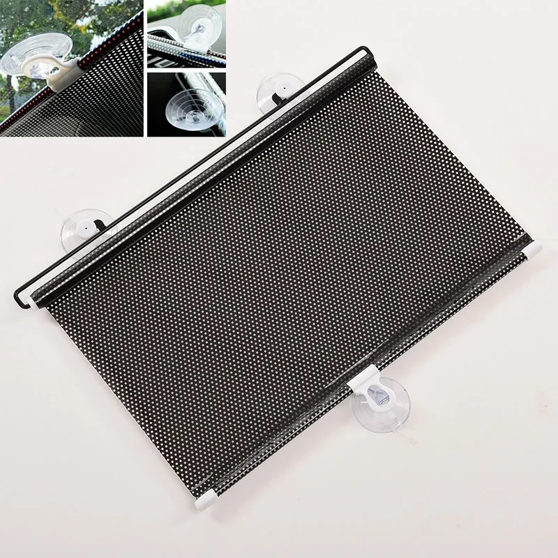 

Car Retractable windshield Sun Shade Block sunshade cover Front Rear window foil Curtain for Solar UV protect