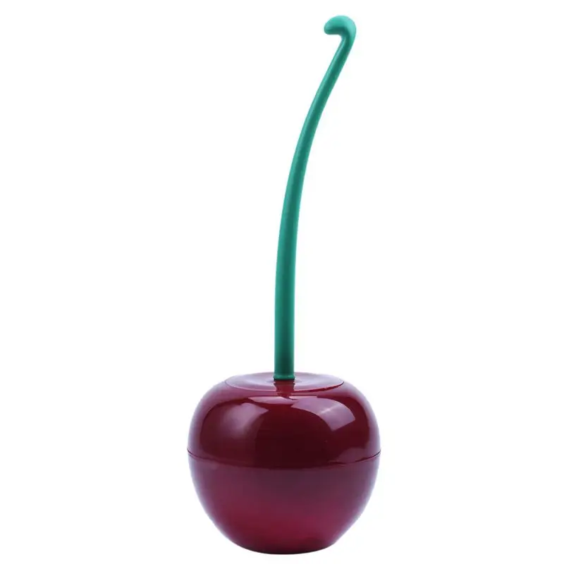 Creative Lovely Cherry Shape Lavatory Brush Toilet Brush & Holder Set (Red) Creative Lovely Cherry Shape Lavatory Brush Toilet Brush & Holder Set (Red)
