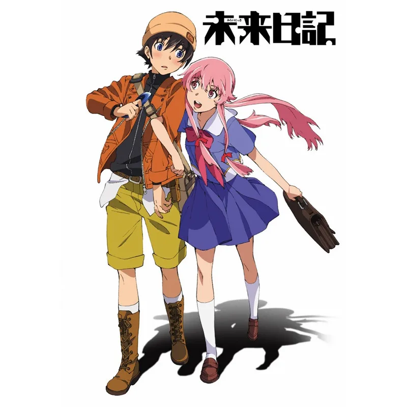 LCSP дневник будущего Mirai Nikki Gasai Yuno косплей костюм японское аниме взрослая девушка