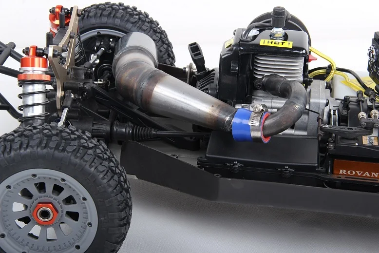 Baja тихий глушитель выхлопной трубы для LOSI 5T HPI Ravan KM 87068