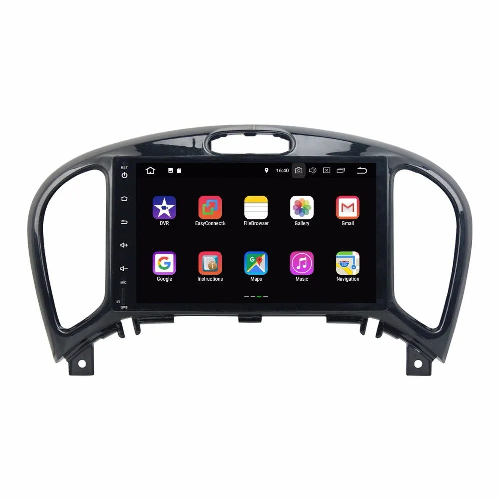 Top 2 din 8"Android 8.1 Car Radio GPS Multimedia Head Unit for Nissan Juke 2004-2016 With 2GB RAM Bluetooth WIFI USB Mirror-link 2