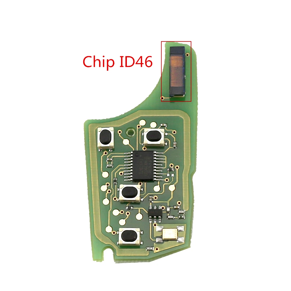 YIQIXIN 3 Pulsante di Vibrazione Pieghevole Chiave A Distanza Dell'automobile Per Chevrolet Cruze Epica Lova Camaro Impala Per GM di Controllo di Allarme 433 mhz ID46 Circuito Integrato -