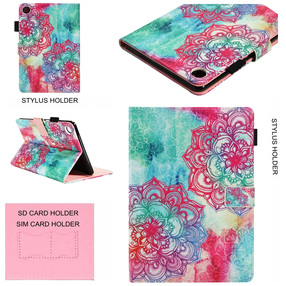 

Mediapad M5 8 PU Leather Stand For Huawei Mediapad M5 8.4 inch Case card slot Protector back cover For Huawei Mediapad M5 8.0
