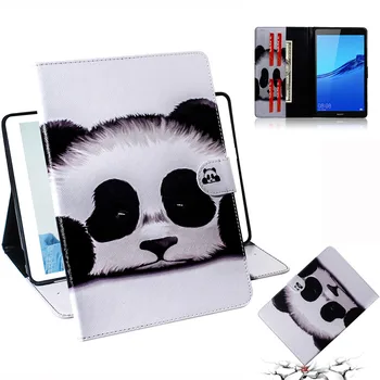 

For Amazon Kindle Paperwhite 1 2 3 4 Tablet Case Flip Cover Stand Leather Wallet Coloured drawing Tiger Lion Owl Flower