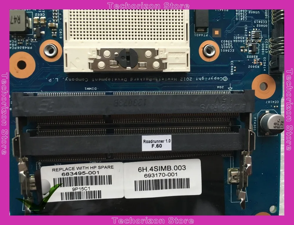 683495-001 لإتش بي Probook 4540 S 4441 اللوحة المحمول PGA989 HM76 DDR3 اختبار العامل