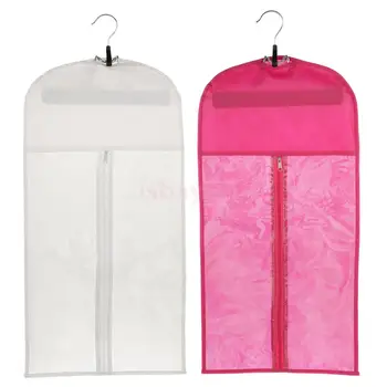 

2 Pcs Dust-proof Hair Extension Wig Storage Holder Bag Protector with Hanger