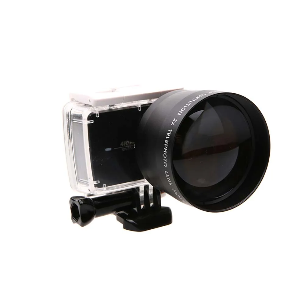 Объектив JINSERTA 52 мм с зумом для цифровой камеры Gopro аксессуары зеркальной 2 2x зум