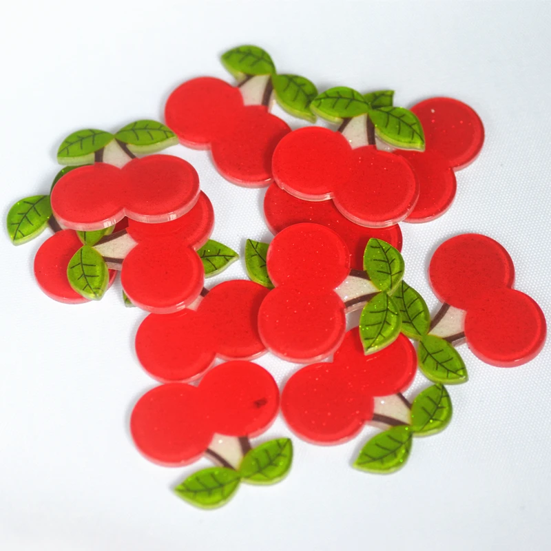 27mm Flatback Glitter Cherry,Fruit Planar Slice,Resin Cabochons,Resin Miniatures,Home D.I.Y Supplies 27mm Flatback Glitter Cherry,Fruit Planar Slice,Resin Cabochons,Resin Miniatures,Home D.I.Y Supplies