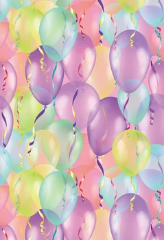 

Children photography backdrops colorful balloon vinyl photobooth background for photo studio birthday party photodrops XT-6072