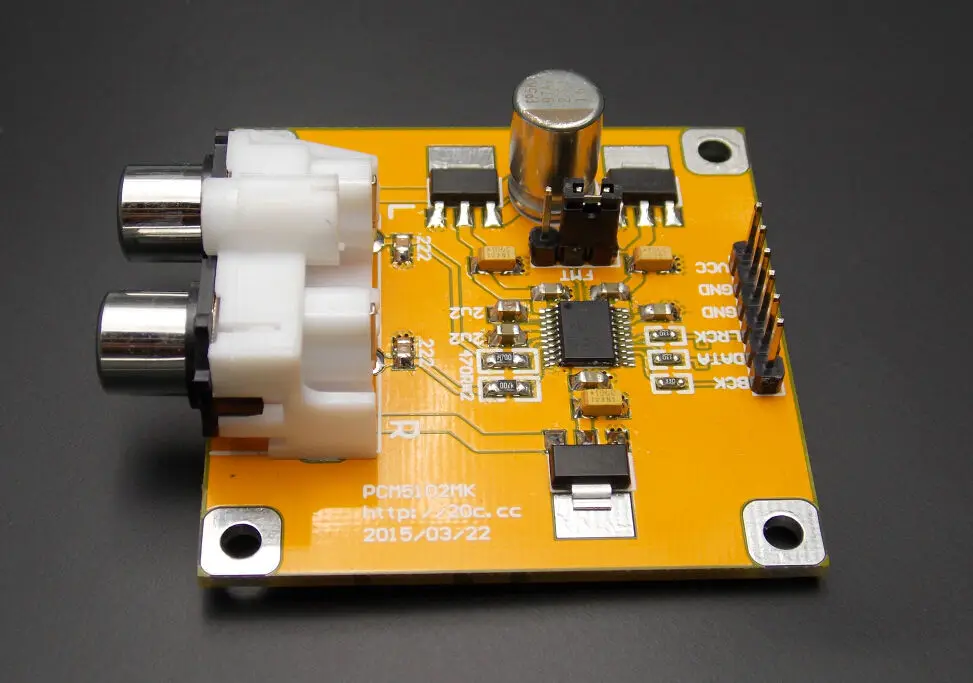 Собранный PCM5102 DAC декодер I2S плеер 32bit 384K для Raspberry Pi | Инструменты