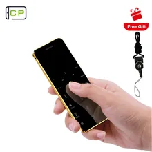 Ulcool V36 V66 + Ultradünne Karte Handy Mit Metall Körper Bluetooth 2,0 Dialer Anti-verloren FM Mp3 Dual SIM karte Mini Handy