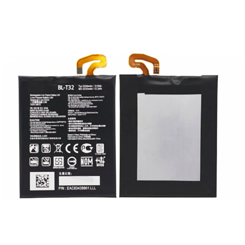BL T32 3300mAh Сменный внутренний аккумулятор для LG G6 G600L G600S G600K G600V H870 H871 H872 H873 LS993 US997