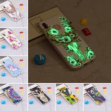 

Dulcii for phone case Huawei P20 P20 Lite P20 Pro Luminous glow Case IMD Pattern TPU Case for Huawei P20 Lite case silicone
