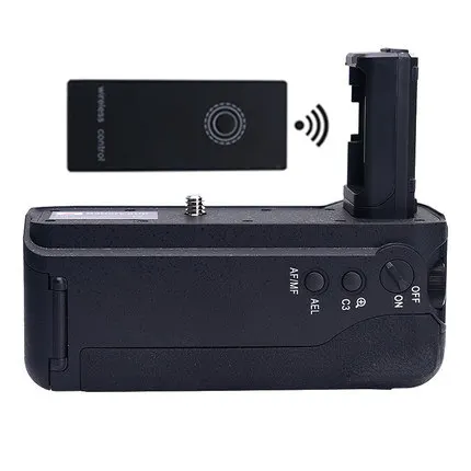 

VG-C2EM VGC2EM Battery Grip+2.4G Remote Control for Sony A7II A7R2 A7M2 A7S2 NP-FW50, FW50.