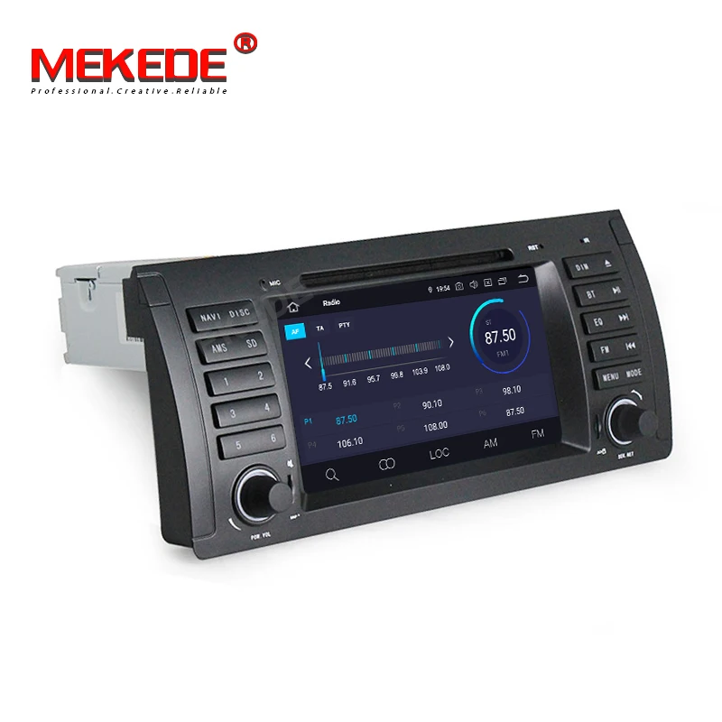 Sale MEKEDE  Android 9.0 7inch car dvd radio multimedia player For BMW X5 M5 E39 E53 stereo video can bus steering wheel control+MAP 3