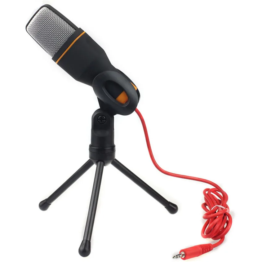 

Binmer Superior Quality Condenser Sound Studio Microphone Mic For Chat PC Laptop Skype black Nov26