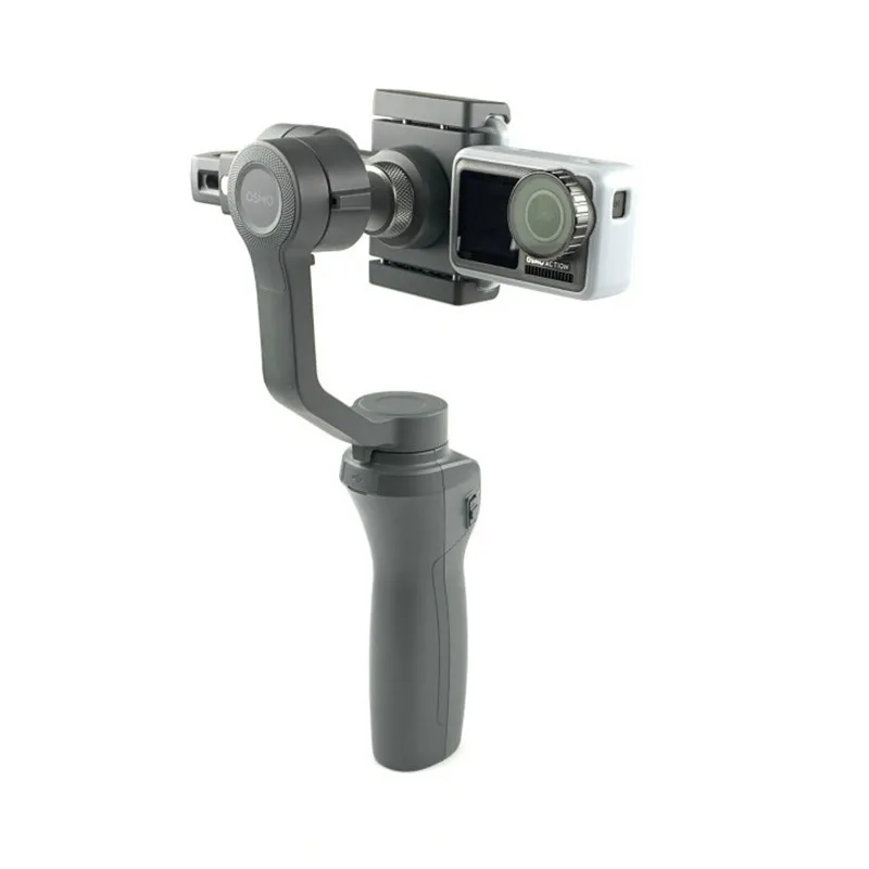 

3D printed DJI Osmo Action adapter for OSMO Mobile1 2 gimbal handheld parts