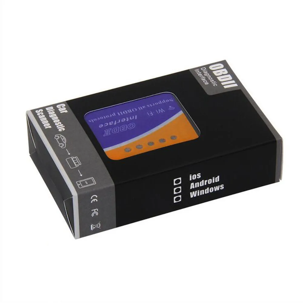 WI-FI ELM327 Беспроводной OBD2 Авто адаптер сканера сканирования Поддержка мульти транспортных средств