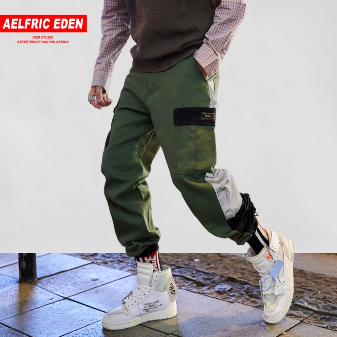 Aelfric Eden 2018 Autumn Mens Windbreaker Cargo Pants Fashion Casual ...