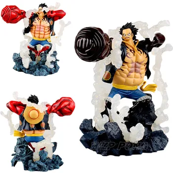 

20cm One Piece Gear 4 Bound Monkey D Luffy Statue Battle Ver Man King Kong Gun Action Figure Model Toys Collection Birthday Gift