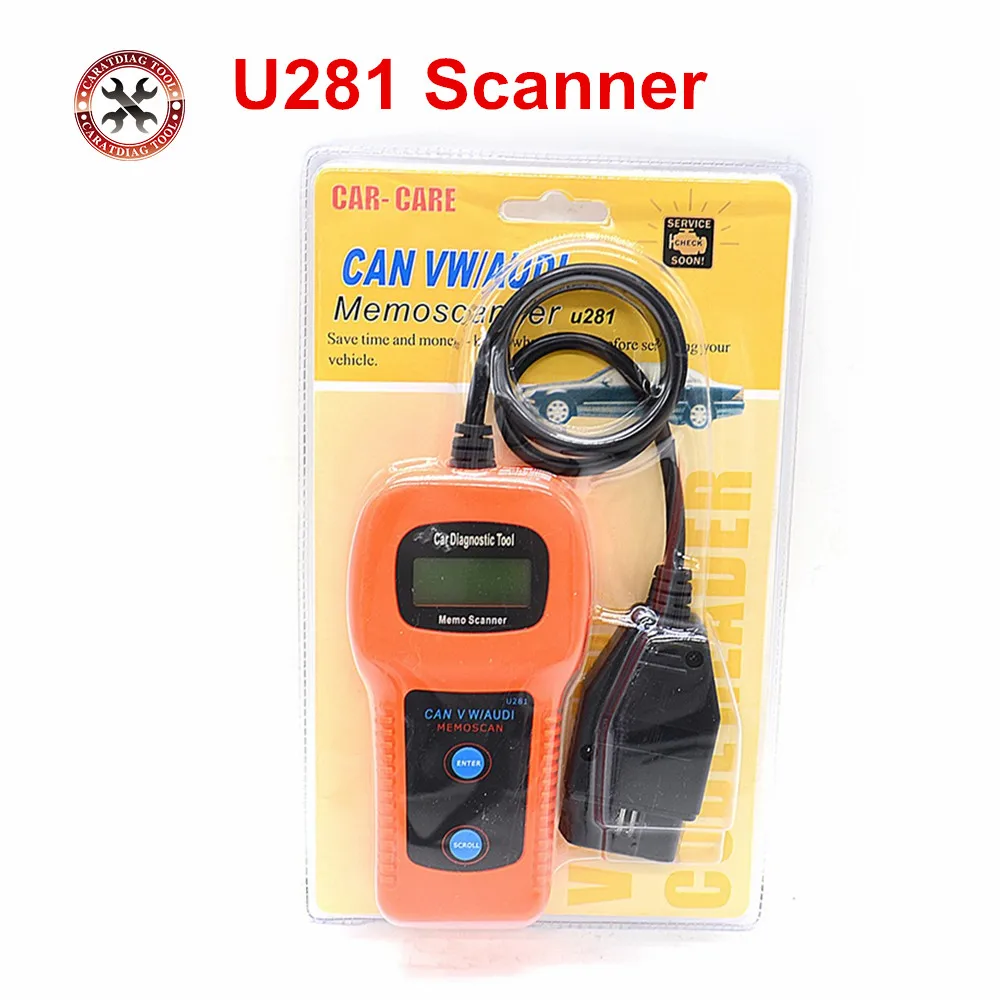 

Professional Diagnostic Memoscanner U281 Airbag Auto Car Care automobile Diagnostics Trouble Codes Engine Airbags Scan Tool