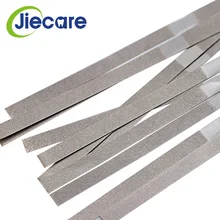 12 шт./кор. Стоматологическая металлическая Полировочная ленты на одной стороне и диски Алмазные Шлифовальные поверхности Ортодонтическая щеточка ПИС алмазный абразивный полоски