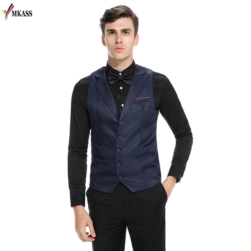 2018 Mens Classic Vest Male Suit Vintage Vest Wedding Gilet homme Men Formal Vest Business Waistcoat Coletes kingsman costume