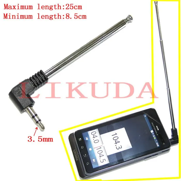 Telefone celular FM rádio antena para Motorola Droid 3 3.5