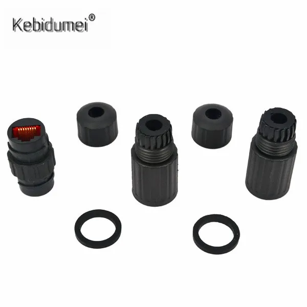 Kebidumei M16 Ethernet сетевой кабель LAN RJ45 водонепроницаемый коннектор адаптер розетка