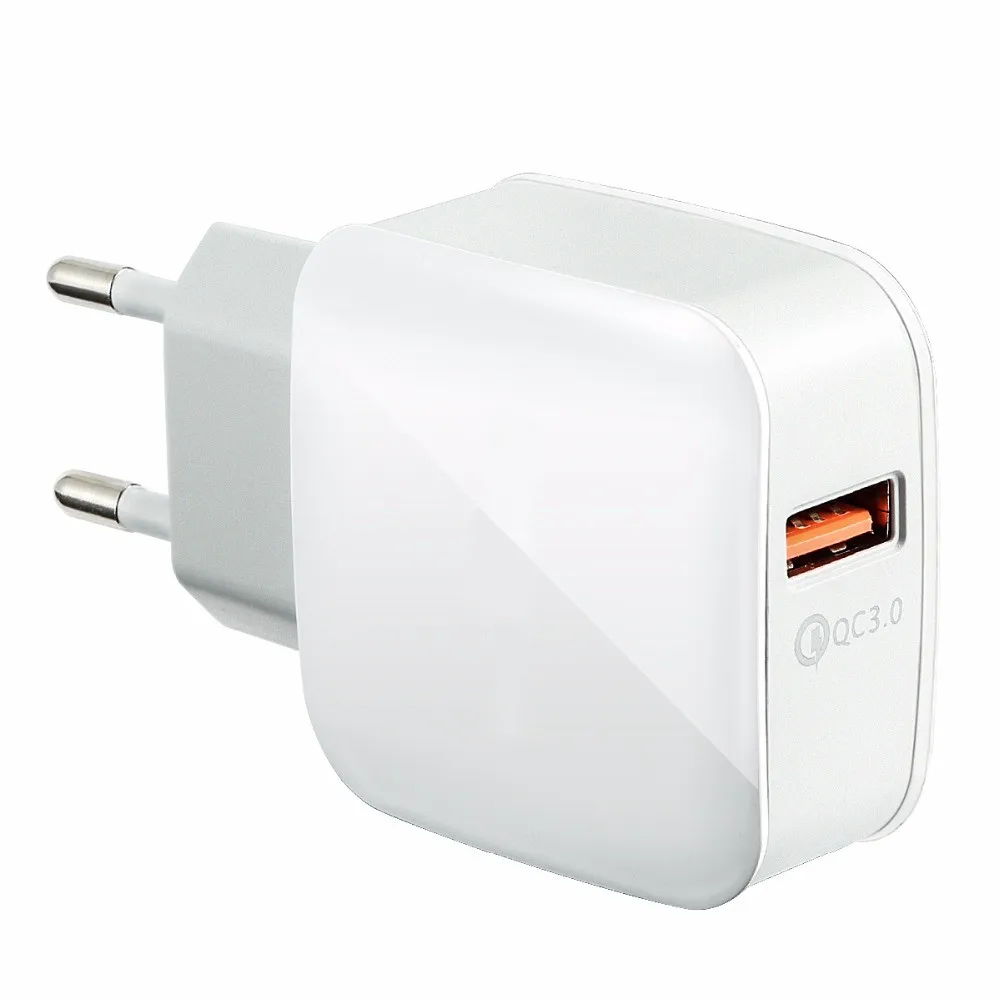 USB зарядное устройство quick charge 3 0 для iPhone X 8 7 iPad быстрое настенное Samsung S9 Xiaomi mi Huawei