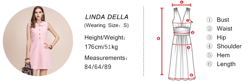 LD Linda della взлетно-посадочной полосы моды летнее платье Для женщин без рукавов красивое платье с цветочным узором, Однотонная футболка на пуговицах, для девочек элегантное розовое короткое платье; vestido
