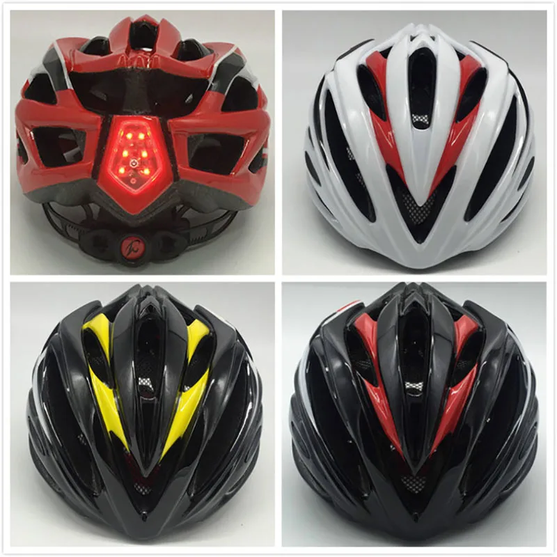 

XINTOWN Bicycle Helmet Cover With LED Lights MTB Mountain Road Cycling Bike Helmet Men Women Capaceta Da Bicicleta