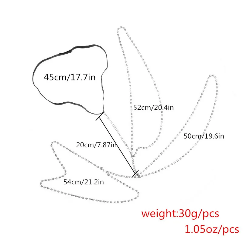1 шт. модные стразы цепочки для бедер женские ювелирные изделия Лето уличная цепочка для тела сексуальные вечерние аксессуары для ночного клуба