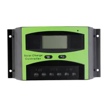 ЖК-дисплей 50A 60A 48 V Солнечное зарядное устройство контроллер панель солнечных батарей регулятор заряда аккумулятора 300 W 400 W 500 W 1000 W 2000 W 3000 W