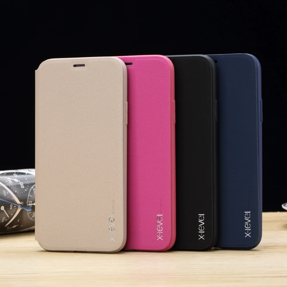 Роскошный чехол кошелек из натуральной кожи для телефона iPhone Xr X Xs Max откидной