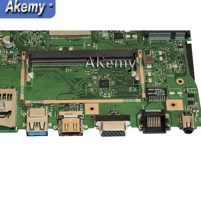 Ceny Nowy Akemy dla ASUS A553M X503M F503M X553MA laptopa płyty głównej N2930 N2940 CPU X553MA REV.2.0 płyty głównej test dobry